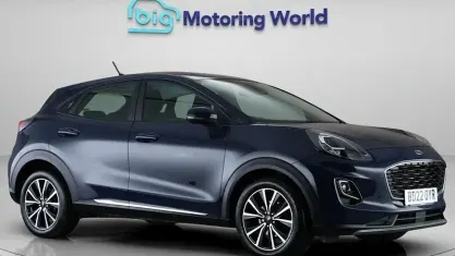 Used Ford Puma Titanium 125 HP (91 kW) 2022 Blue SUV