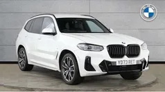 White Used 2023 BMW X3 M Sport SUV | £44,982 (Fair price)