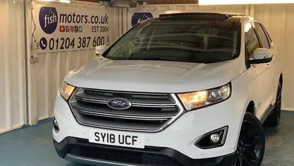 Used Ford Edge Titanium 211 HP (155 kW) 2017 White SUV