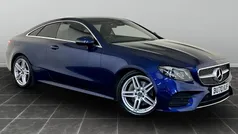 Blue Used 2020 Mercedes E220 AMG Line Premium Coupe | £23,395 (Fair price)