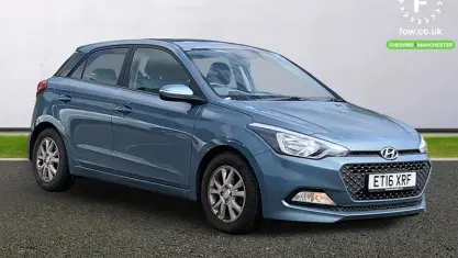Used Hyundai i20 SE 84 HP (61 kW) 2016 Blue Hatchback