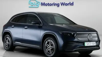 Used Mercedes EQA250 AMG line 139 kW (190 HP) 2022 Blue SUV