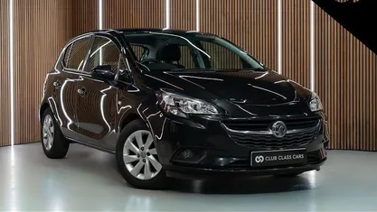Used Vauxhall Corsa Design Edition 90 HP (66 kW) 2016 Black Hatchback