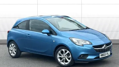Used Vauxhall Corsa 75 HP (55 kW) 2019 Blue Hatchback