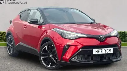 Used Toyota C-HR Sport 184 HP (135 kW) 2021 Scarlet flare bitone SUV