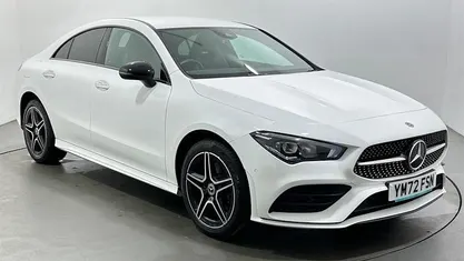 Used Mercedes CLA250e AMG Line Premium 218 HP (160 kW) 2022 White Sedan