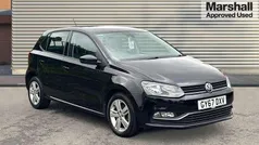 Black Used 2017 VW Polo Edition Hatchback | £9,812 (Fair price)