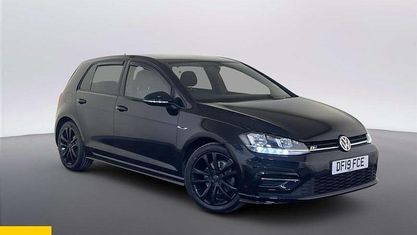 Używany VW Golf VII R-line 150 KM (110 kW) 2019 Czarny Hatchback