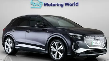 Used Audi Q4 e-tron S-Line 150 kW (204 HP) 2022 Mauve/purple SUV