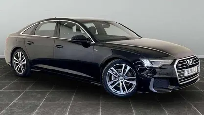 Black Used 2019 Audi A6 S-Line Sedan | £18,495 (Fair price)