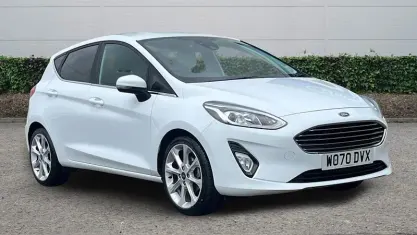 Used Ford Fiesta Titanium X 125 HP (91 kW) 2021 White Hatchback
