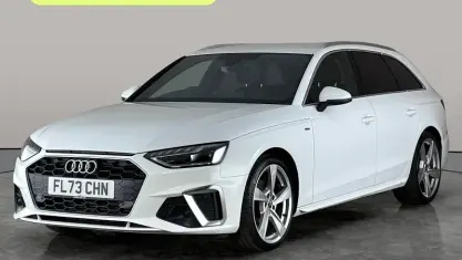 Used Audi A4 S-Line 150 HP (110 kW) 2023 White Estate