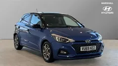 Blue Used 2019 Hyundai i20 Hatchback | £12,274 (Fair price)