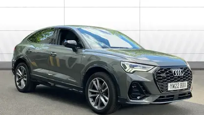 Used Audi Q3 Sportback Black Edition 190 HP (139 kW) 2022 Grey SUV