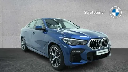 Used BMW X6 M Sport 340 HP (250 kW) 2021 Blue SUV