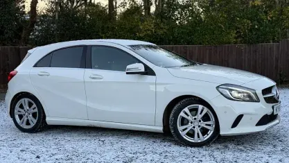 Usado Mercedes A200 Premium 136 CV (100 kW) 2016 Blanco Utilitario