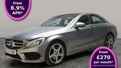 Grey Used 2017 Mercedes C250 AMG line Sedan | £15,075 (Fair price)