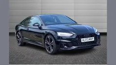 Black Used 2023 Audi A5 Black Edition Coupe | £29,595 (Fair price)
