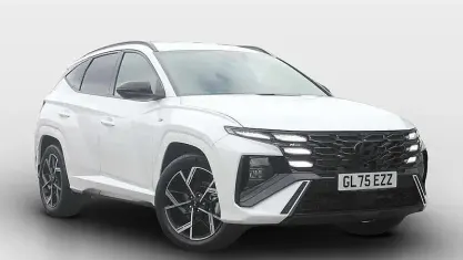 New Hyundai Tucson N Line 160 HP (117 kW) 2025 White SUV