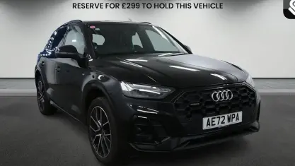 Used Audi Q5 Comfort 265 HP (194 kW) 2022 Mythos black metallic/mythos black metallic SUV