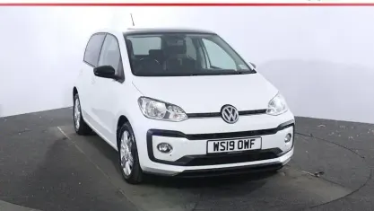 Used VW up! Highline 90 HP (66 kW) 2019 White Hatchback
