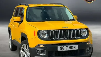 Used Jeep Renegade Longitude 110 HP (80 kW) 2017 Yellow SUV