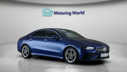 Used Mercedes CLA180 Executive 136 HP (100 kW) 2024 Blue Coupe