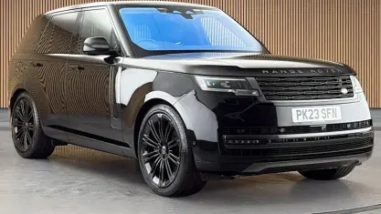 Used Land Rover Range Rover First Edition 530 HP (389 kW) 2023 Santorini black SUV