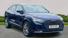 Blue Used 2024 Audi Q3 Black Edition SUV | £37,569 (Fair price)