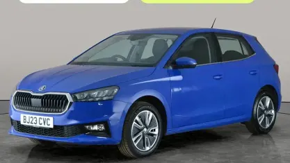 Used Skoda Fabia SE L 110 HP (80 kW) 2023 Blue Hatchback