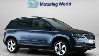 Used Skoda Karoq SE 150 HP (110 kW) 2021 Blue SUV