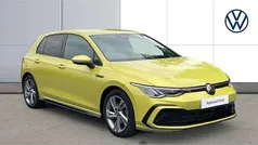 Yellow Used 2022 VW Golf VIII R-line Hatchback | £22,216 (Fair price)