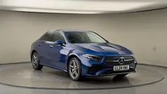 Spectral blue Used 2024 Mercedes A250 AMG line Sedan | £25,150 (Fair price)