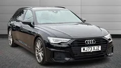 Black Used 2023 Audi A6 Black Edition Estate | £34,495 (Fair price)
