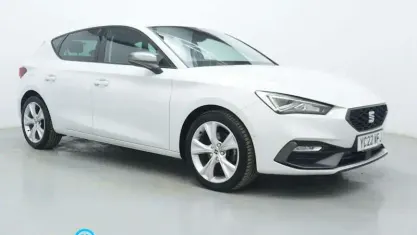 Used Seat Leon FR 130 HP (95 kW) 2022 White Hatchback