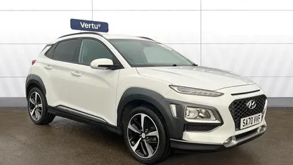 White Used 2020 Hyundai Kona Premium SUV | £12,734 (Fair price)