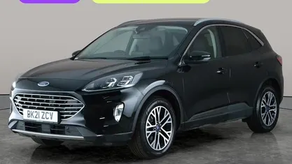 Used Ford Kuga Titanium 120 HP (88 kW) 2021 Black SUV