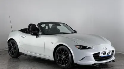 Silver Used 2016 Mazda MX5 Inclusive Cabriolet | £14,150 (Fair price)