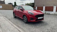 Red Used 2022 Ford Puma ST-Line SUV | £18,255 (Fair price)