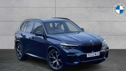 Used BMW X5 M Sport 340 HP (250 kW) 2022 Blue SUV