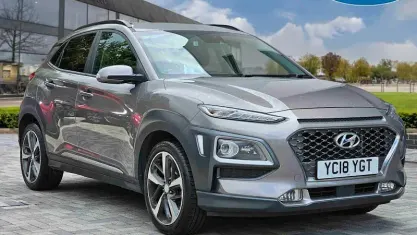 Used Hyundai Kona Premium 177 HP (130 kW) 2018 Grey SUV