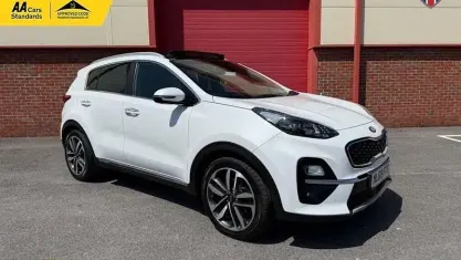Używany Kia Sportage 136 KM (100 kW) 2019 Biały SUV