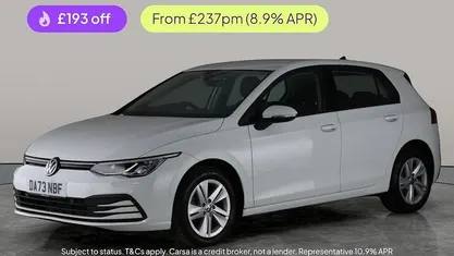 White Used 2023 VW Golf VIII Life Hatchback | £17,243 (Good price)