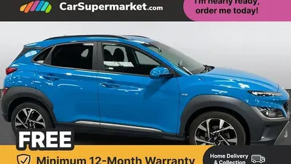 Used Hyundai Kona Premium 120 HP (88 kW) 2022 Blue SUV