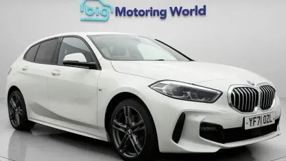 Used BMW 118 M Sport 150 HP (110 kW) 2021 White Hatchback