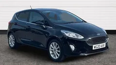 Black Used 2020 Ford Fiesta Titanium Hatchback | £12,700 (Fair price)