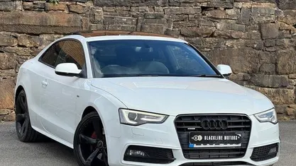 Used Audi A5 Black Edition 245 HP (180 kW) 2013 White Coupe