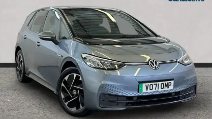 Used VW ID.3 Pro Performance 150 kW (204 HP) 2021 Blue Hatchback