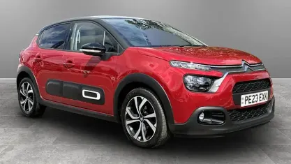 Used Citroën C3 PureTech 110 HP (80 kW) 2023 Red Hatchback