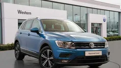 Blue Used 2018 VW Tiguan SE SUV | £13,299 (Fair price)